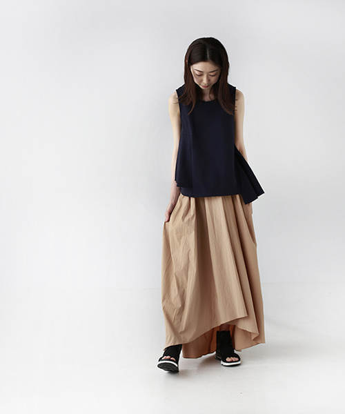 AVIE（アビィ）の「フレアボリュームスカート（スカート・レディース・ブラック/ベージュ/トップグレー・38）」の10枚目の写真