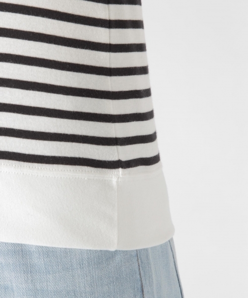 BAYFLOW（ベイフロー）の「BAYFLOW／シルキーフライスVネック7分袖Tシャツ　18SS（Tシャツ/カットソー・レディース・グレー/オフホワイト/その他1/ピンク・SMALL/MEDIUM/LARGE/X-LARGE/X-SMALL）」の10枚目の写真