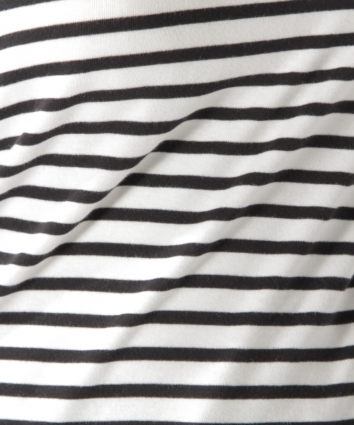 BAYFLOW（ベイフロー）の「BAYFLOW／シルキーフライスVネック7分袖Tシャツ　18SS（Tシャツ/カットソー・レディース・グレー/オフホワイト/その他1/ピンク・SMALL/MEDIUM/LARGE/X-LARGE/X-SMALL）」の11枚目の写真