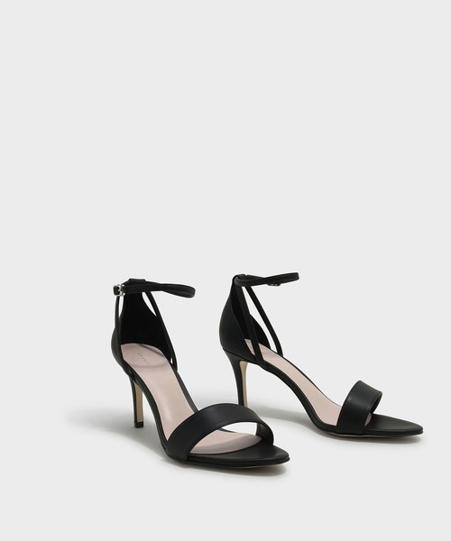 CHARLES & KEITH(チャールズ & キース)の「アンクルストラップサンダル / ANKLE STRAP SANDALS(パンプス・レディース・レッドパープル/ブラウン/ブラック・22.5cm/23.5cm/24.5cm/25cm/23cm/25.5cm)」の4枚目の写真