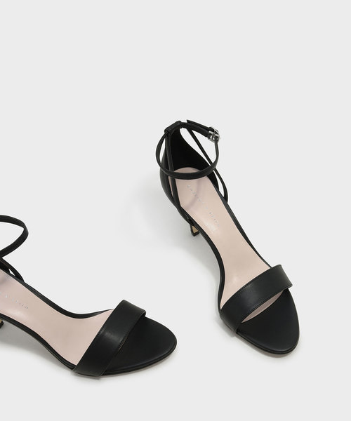 CHARLES & KEITH(チャールズ & キース)の「アンクルストラップサンダル / ANKLE STRAP SANDALS(パンプス・レディース・レッドパープル/ブラウン/ブラック・22.5cm/23.5cm/24.5cm/25cm/23cm/25.5cm)」の6枚目の写真