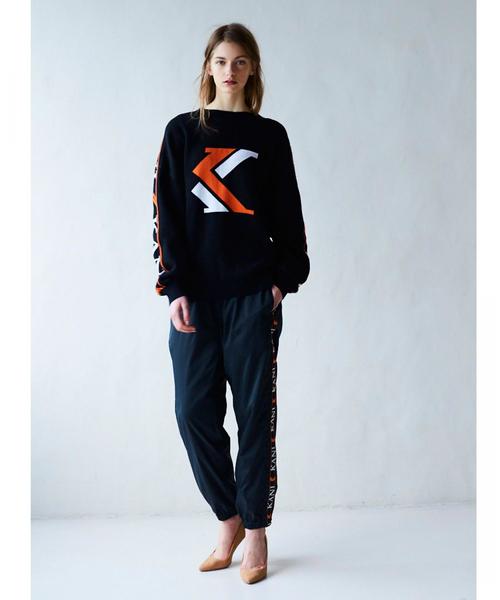 KARL KANI（カールカナイ）の「＜Karl Kani × monkey time＞ TRACK PANTS/トラックパンツ（その他パンツ・メンズ・ブラック/オレンジ・X-LARGE/LARGE/MEDIUM）」の6枚目の写真