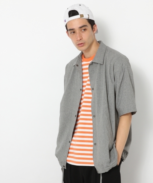 RAGEBLUE(レイジブルー)の「コーチシャツ5分袖/794203(シャツ/ブラウス・メンズ・グレー/ベージュ/ブラック/ブルー/ライトブルー/ブルー系その他・LARGE/MEDIUM/SMALL)」の15枚目の写真