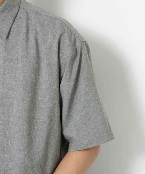 RAGEBLUE(レイジブルー)の「コーチシャツ5分袖/794203(シャツ/ブラウス・メンズ・グレー/ベージュ/ブラック/ブルー/ライトブルー/ブルー系その他・LARGE/MEDIUM/SMALL)」の12枚目の写真