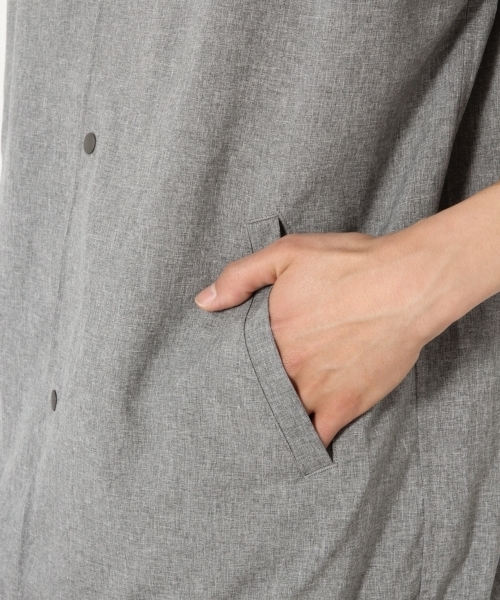 RAGEBLUE(レイジブルー)の「コーチシャツ5分袖/794203(シャツ/ブラウス・メンズ・グレー/ベージュ/ブラック/ブルー/ライトブルー/ブルー系その他・LARGE/MEDIUM/SMALL)」の11枚目の写真