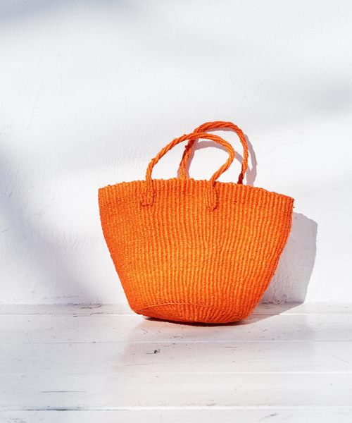 CIAOPANIC（チャオパニック）の「サイザルミニバッグ（トートバッグ・レディース・ブラック/ダークブラウン/グレー/ターコイズブルー/オレンジ/その他13・FREE）」の7枚目の写真