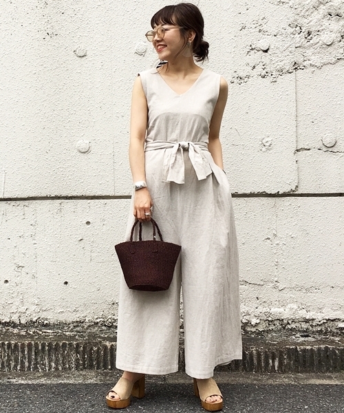 CIAOPANIC（チャオパニック）の「サイザルミニバッグ（トートバッグ・レディース・ブラック/ダークブラウン/グレー/ターコイズブルー/オレンジ/その他13・FREE）」の17枚目の写真