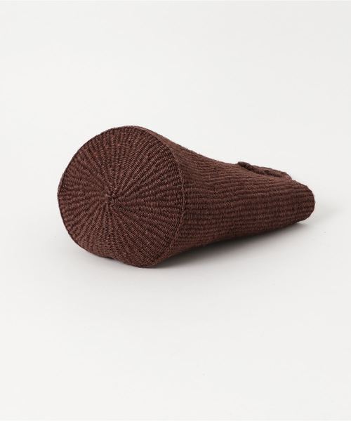 CIAOPANIC（チャオパニック）の「サイザルミニバッグ（トートバッグ・レディース・ブラック/ダークブラウン/グレー/ターコイズブルー/オレンジ/その他13・FREE）」の8枚目の写真