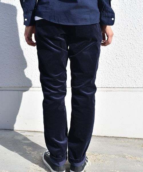 SHIPS（シップス）の「SC: カラー コーデュロイ テーパード チノパンツ□（チノパンツ・メンズ・オフホワイト/ブラウン/オリーブ/ネイビー・29inch/30inch/31inch/32inch/33inch/34inch）」の7枚目の写真