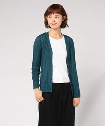 AMERICAN HOLIC | ・長袖ワイドリブVネックプルオーバー(カーディガン/ボレロ)