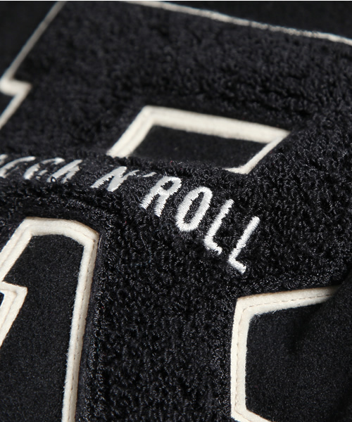 HYSTERIC GLAMOUR(ヒステリックグラマー)の「ROCK’N ROLLワッペン付 袖レザーシングルBZ(ブルゾン・メンズ・レッド/ネイビー/ブラック・SMALL/MEDIUM/LARGE)」の14枚目の写真