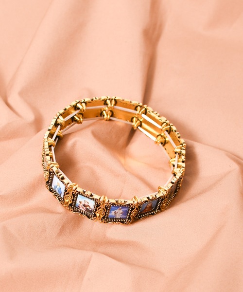 ARCHIVER(アーカイバ)の「【Al】フォトメタルブレスレット(ブレスレット・レディース・シルバー/ゴールド・FREE)」の2枚目の写真