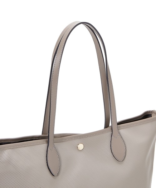Breath TOPKAPI（ブレストプカピ）の「【TOPKAPI BREATH】RHOMBUS[ロンバス]A4トートバッグ【日本製】（トートバッグ・レディース・クリーム/キャメル/グレイッシュベージュ/ブラウン/カーキ/グレー/ホワイト/ブラック・FREE）」の13枚目の写真