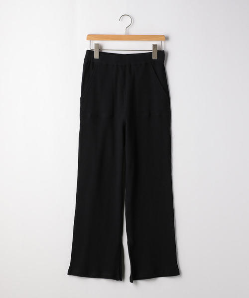 green label relaxing(グリーンレーベルリラクシング)の「NFC ワッフル イージー パンツ ◆(その他パンツ・レディース・ライトグレー/ブラック/ブラウン・FREE)」の6枚目の写真