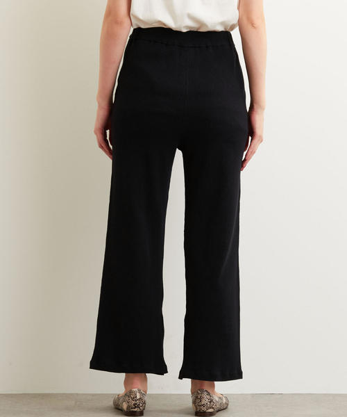 green label relaxing(グリーンレーベルリラクシング)の「NFC ワッフル イージー パンツ ◆(その他パンツ・レディース・ライトグレー/ブラック/ブラウン・FREE)」の8枚目の写真