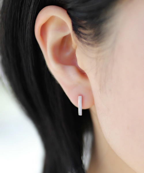 florist（フローリスト）の「【silver925】シンプルシルバーデザインロッドピアス（ピアス（両耳用）・レディース・シルバー系その他/シルバー系その他2/シルバー系その他3/シルバー系その他4/シルバー系その他5/シルバー系その他6・FREE）」の5枚目の写真