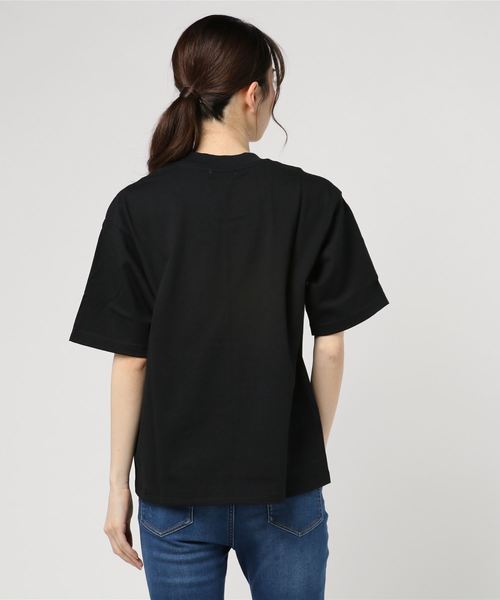CLANE（クラネ）の「HANDWRITING T/S（Tシャツ/カットソー・レディース・ホワイト/ベージュ/ブラック・FREE）」の5枚目の写真