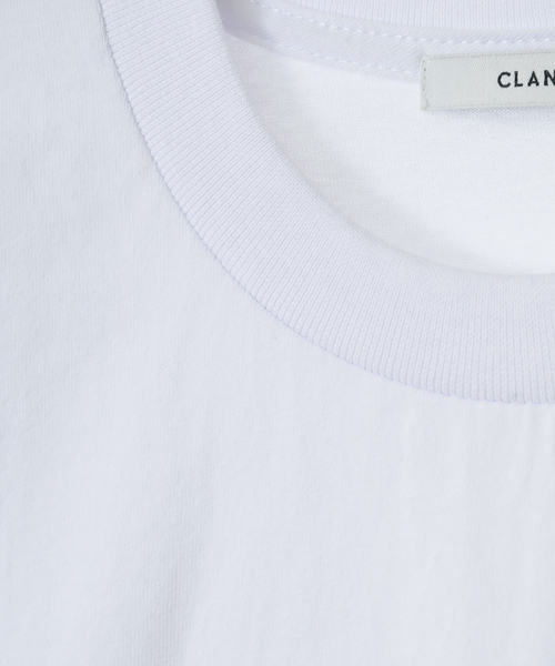 CLANE（クラネ）の「HANDWRITING T/S（Tシャツ/カットソー・レディース・ホワイト/ベージュ/ブラック・FREE）」の9枚目の写真