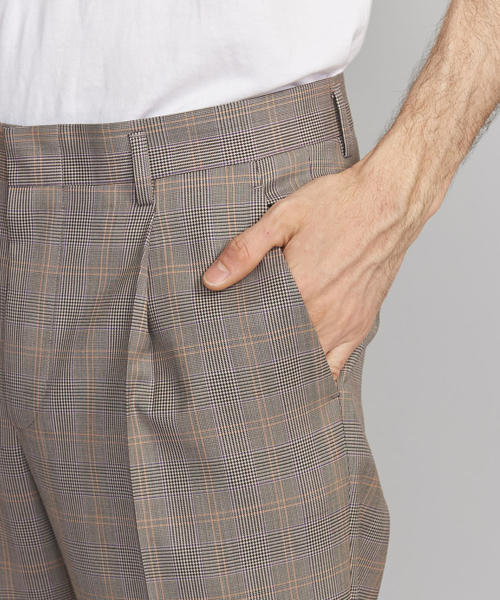 BEAUTY&YOUTH UNITED ARROWS(ビューティーアンドユースユナイテッドアローズ)の「BY TW チェック 1P ワイド テーパード アンクルパンツ(その他パンツ・メンズ・その他1/その他2・SMALL/MEDIUM/LARGE/X-LARGE)」の9枚目の写真