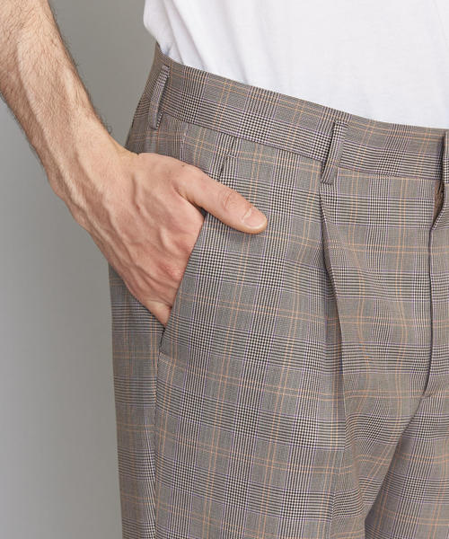 BEAUTY&YOUTH UNITED ARROWS(ビューティーアンドユースユナイテッドアローズ)の「BY TW チェック 1P ワイド テーパード アンクルパンツ(その他パンツ・メンズ・その他1/その他2・SMALL/MEDIUM/LARGE/X-LARGE)」の13枚目の写真