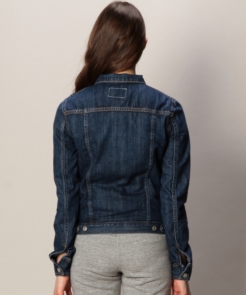 BEAUTY&YOUTH UNITED ARROWS(ビューティーアンドユースユナイテッドアローズ)の「BY rag&bone THE JEAN JACKET Ψ (デニムジャケット・レディース・ネイビー・SMALL)」の5枚目の写真