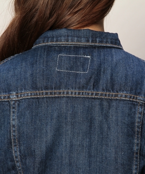 BEAUTY&YOUTH UNITED ARROWS(ビューティーアンドユースユナイテッドアローズ)の「BY rag&bone THE JEAN JACKET Ψ (デニムジャケット・レディース・ネイビー・SMALL)」の9枚目の写真