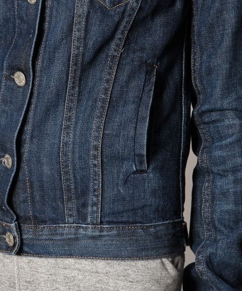 BEAUTY&YOUTH UNITED ARROWS(ビューティーアンドユースユナイテッドアローズ)の「BY rag&bone THE JEAN JACKET Ψ (デニムジャケット・レディース・ネイビー・SMALL)」の12枚目の写真