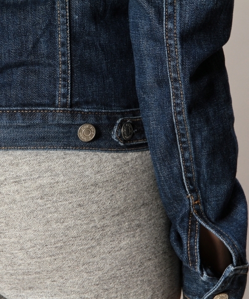 BEAUTY&YOUTH UNITED ARROWS(ビューティーアンドユースユナイテッドアローズ)の「BY rag&bone THE JEAN JACKET Ψ (デニムジャケット・レディース・ネイビー・SMALL)」の13枚目の写真