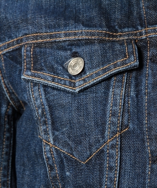 BEAUTY&YOUTH UNITED ARROWS(ビューティーアンドユースユナイテッドアローズ)の「BY rag&bone THE JEAN JACKET Ψ (デニムジャケット・レディース・ネイビー・SMALL)」の14枚目の写真