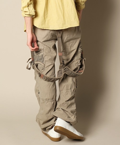goa（ゴア）の「硫化メッシュドリブパンツ（カーゴパンツ・メンズ・モカ/ベージュ/カーキ/カモフラージュ・FREE）」の5枚目の写真