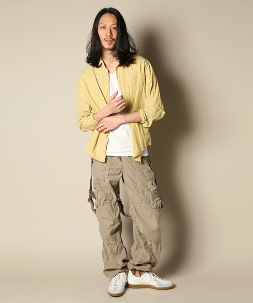 goa（ゴア）の「硫化メッシュドリブパンツ（カーゴパンツ・メンズ・モカ/ベージュ/カーキ/カモフラージュ・FREE）」の6枚目の写真