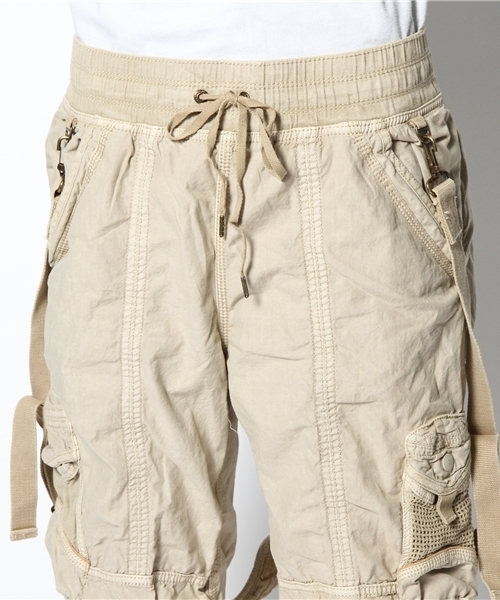 goa（ゴア）の「硫化メッシュドリブパンツ（カーゴパンツ・メンズ・モカ/ベージュ/カーキ/カモフラージュ・FREE）」の7枚目の写真