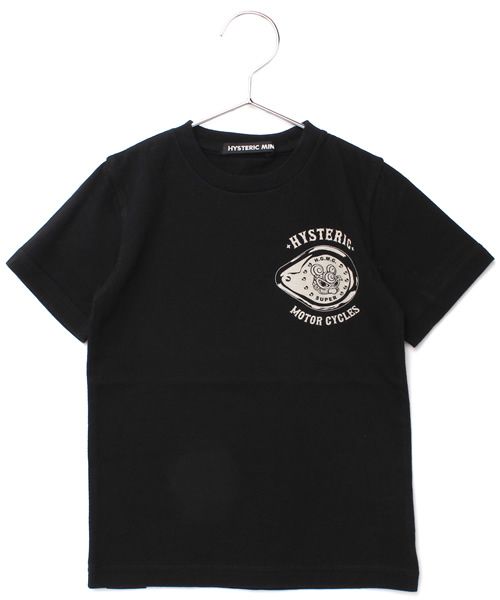 HYSTERIC MINI(ヒステリックミニ)の「HYSTERIC HOT ROD GLAMOUR Tシャツ(Tシャツ/カットソー・キッズ・ホワイト/グレー/ブラック・100/110/120)」の7枚目の写真
