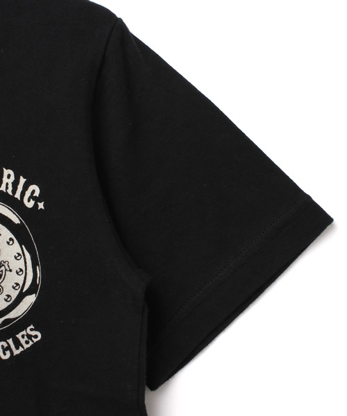 HYSTERIC MINI(ヒステリックミニ)の「HYSTERIC HOT ROD GLAMOUR Tシャツ(Tシャツ/カットソー・キッズ・ホワイト/グレー/ブラック・100/110/120)」の4枚目の写真