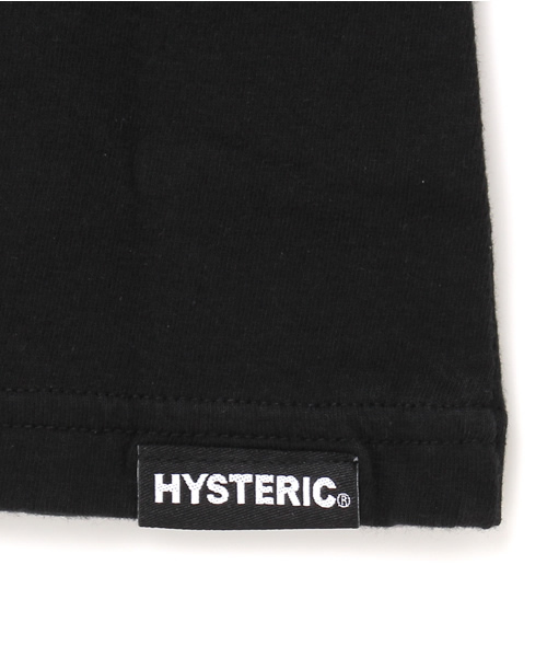 HYSTERIC MINI(ヒステリックミニ)の「HYSTERIC HOT ROD GLAMOUR Tシャツ(Tシャツ/カットソー・キッズ・ホワイト/グレー/ブラック・100/110/120)」の8枚目の写真