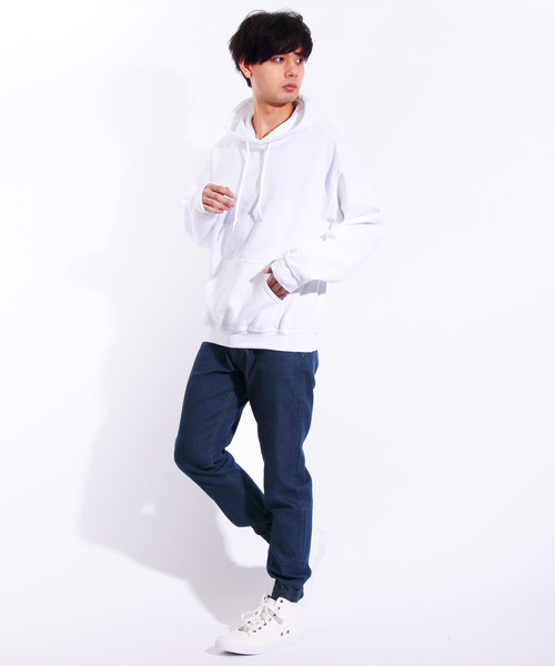 ８(eight)（エイト）の「デニム スキニー ジョガーパンツ（デニムパンツ・メンズ・ブラック/インディゴブルー/ブルー/ブルー系その他・MEDIUM/LARGE/X-LARGE）」の8枚目の写真