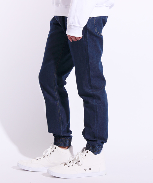 ８(eight)（エイト）の「デニム スキニー ジョガーパンツ（デニムパンツ・メンズ・ブラック/インディゴブルー/ブルー/ブルー系その他・MEDIUM/LARGE/X-LARGE）」の13枚目の写真