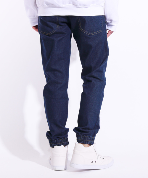 ８(eight)（エイト）の「デニム スキニー ジョガーパンツ（デニムパンツ・メンズ・ブラック/インディゴブルー/ブルー/ブルー系その他・MEDIUM/LARGE/X-LARGE）」の14枚目の写真