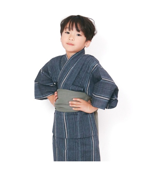 KYOETSU(キョウエツ)の「ボーイズしじら浴衣3点セット(浴衣・キッズ・ブラック/ブラック系その他/ブラック系その他2/ブラック系その他3/ブラック系その他4/ブラック系その他5/グレー系その他3/ブルー系その他/ブルー系その他7/その他/その他2/その他3/その他4/ブルー系その他5/その他1/ブルー系その他6/ブルー系その他2/ブラック系その他6/ブルー系その他3/グレー系その他/グレー/グレー系その他2/ブラック系その他7/サックスブルー系6/サックスブルー系5/サックスブルー系2/サックスブルー系3/サックスブルー系4/サックスブルー系・110/120/150/130/140)」の14枚目の写真