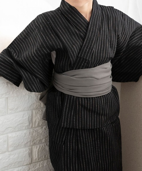 KYOETSU(キョウエツ)の「ボーイズしじら浴衣3点セット(浴衣・キッズ・ブラック/ブラック系その他/ブラック系その他2/ブラック系その他3/ブラック系その他4/ブラック系その他5/グレー系その他3/ブルー系その他/ブルー系その他7/その他/その他2/その他3/その他4/ブルー系その他5/その他1/ブルー系その他6/ブルー系その他2/ブラック系その他6/ブルー系その他3/グレー系その他/グレー/グレー系その他2/ブラック系その他7/サックスブルー系6/サックスブルー系5/サックスブルー系2/サックスブルー系3/サックスブルー系4/サックスブルー系・110/120/150/130/140)」の6枚目の写真