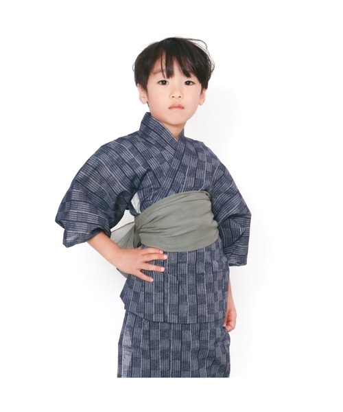 KYOETSU(キョウエツ)の「ボーイズしじら浴衣3点セット(浴衣・キッズ・ブラック/ブラック系その他/ブラック系その他2/ブラック系その他3/ブラック系その他4/ブラック系その他5/グレー系その他3/ブルー系その他/ブルー系その他7/その他/その他2/その他3/その他4/ブルー系その他5/その他1/ブルー系その他6/ブルー系その他2/ブラック系その他6/ブルー系その他3/グレー系その他/グレー/グレー系その他2/ブラック系その他7/サックスブルー系6/サックスブルー系5/サックスブルー系2/サックスブルー系3/サックスブルー系4/サックスブルー系・110/120/150/130/140)」の18枚目の写真