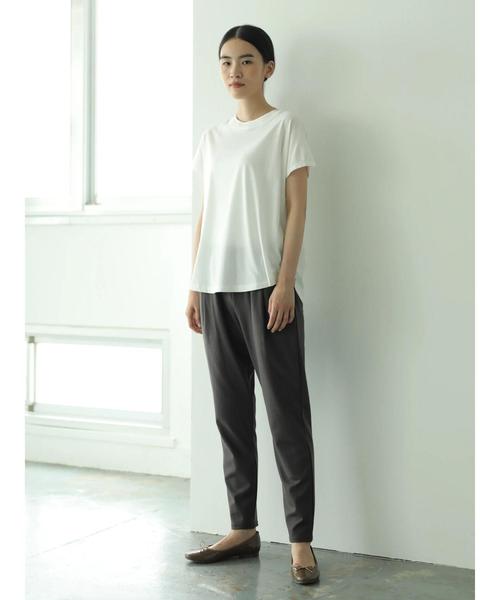 AMERICAN HOLIC(アメリカンホリック)の「カットテーパードパンツ(その他パンツ・レディース・ブラック/モカ・M/L)」の10枚目の写真