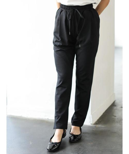 AMERICAN HOLIC(アメリカンホリック)の「カットテーパードパンツ(その他パンツ・レディース・ブラック/モカ・M/L)」の9枚目の写真