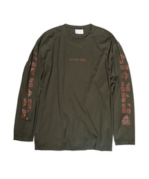 【1/F】プリントロングTシャツ DHH