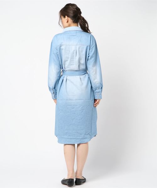 ROGER AND RAW（ロジャーアンドロウ）の「Roger&Raw/３WAYシャツOP（シャツ/ブラウス・レディース・サックスブルー・M）」の15枚目の写真
