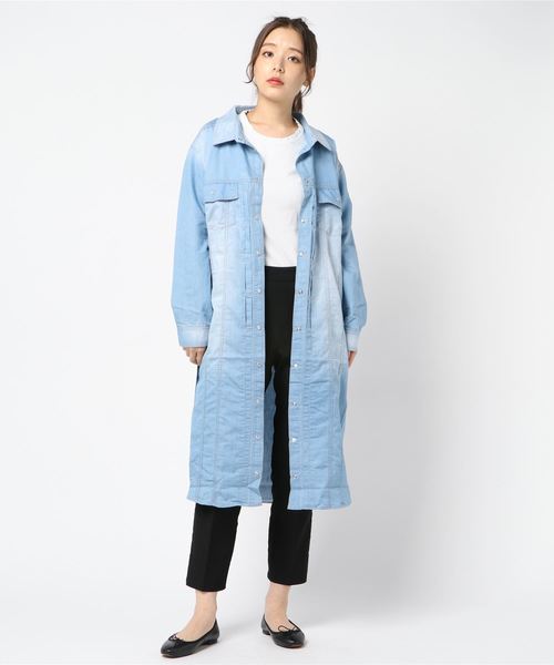 ROGER AND RAW（ロジャーアンドロウ）の「Roger&Raw/３WAYシャツOP（シャツ/ブラウス・レディース・サックスブルー・M）」の17枚目の写真