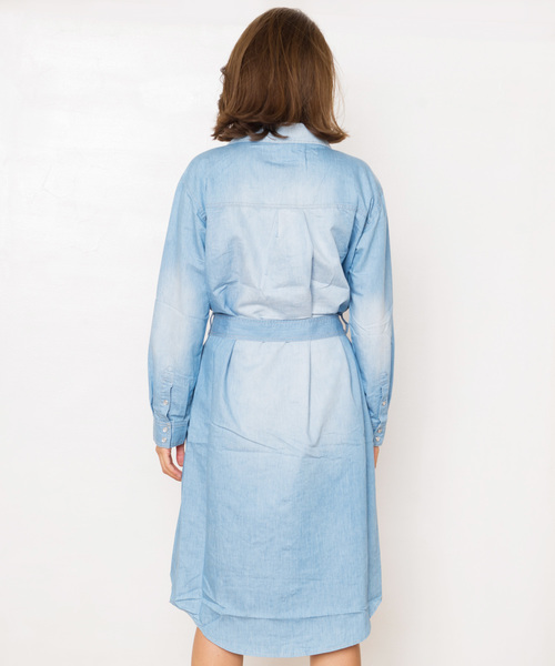 ROGER AND RAW（ロジャーアンドロウ）の「Roger&Raw/３WAYシャツOP（シャツ/ブラウス・レディース・サックスブルー・M）」の20枚目の写真