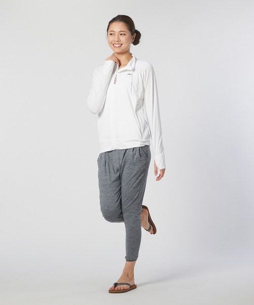FILA（フィラ）の「【FILA:フィラ】水陸両用フィットネスパンツ / ヨガパンツ フィットネス ジム サルエル  トレーニング　お家ヨガ（その他パンツ・レディース・ホワイト/ネイビー/グレー・MEDIUM/LARGE/SMALL/X-LARGE）」の22枚目の写真