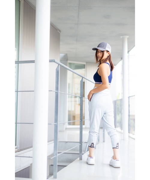 FILA（フィラ）の「【FILA:フィラ】水陸両用フィットネスパンツ / ヨガパンツ フィットネス ジム サルエル  トレーニング　お家ヨガ（その他パンツ・レディース・ホワイト/ネイビー/グレー・MEDIUM/LARGE/SMALL/X-LARGE）」の10枚目の写真