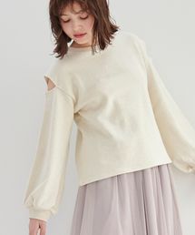 MAJESTIC LEGON | デザインラメスウェット(スウェット)